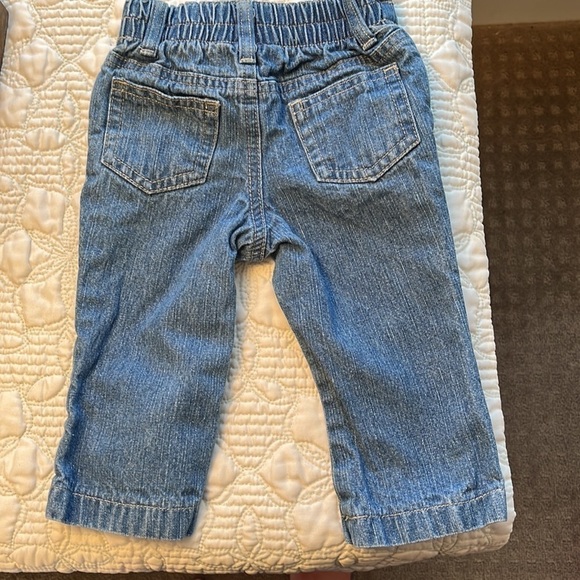 Disney Baby Girl’s blue jeans, size 12 months EUC - Picture 4 of 4